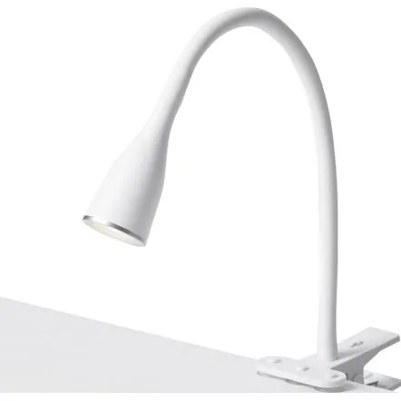 Nielsen Light Eye Klemmelampe, Hvid, LED