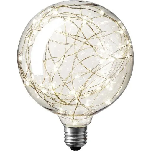 Nielsen Light Clara E27 LED-globepære, 1W, 2500K, Ø12,5 cm