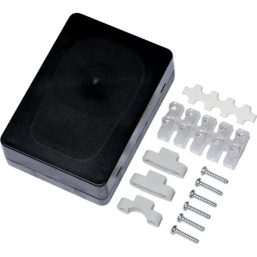 JA-US 90-01 10 stk samledåse 92x65 mm sort