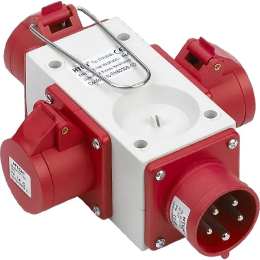 Wexim Kompaktforgrener 400V/32A, 3 udgange