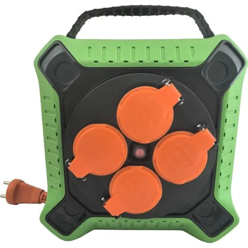 E-line Bandit kabeltromle 25 m med jord, IP44