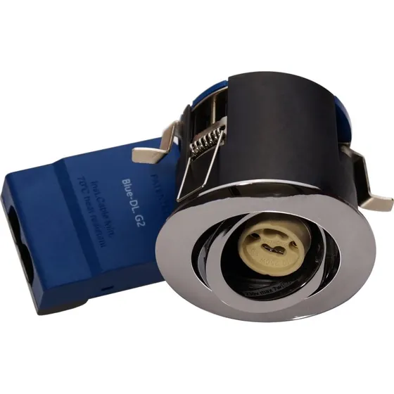 Blue-DL 66 G2 Rund GU10 Kip Krom 7W LED