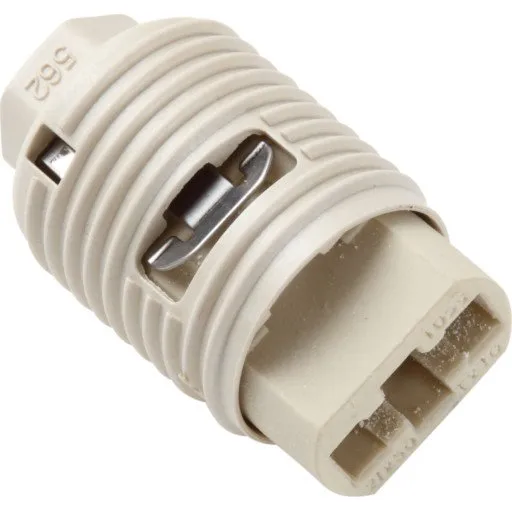 G9 fatning med kappe, 20,8 mm udv. Ø, G9 pære
