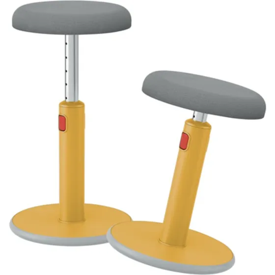 Leitz Ergo Cosy Active Balancestol, Gul, 2 i 1
