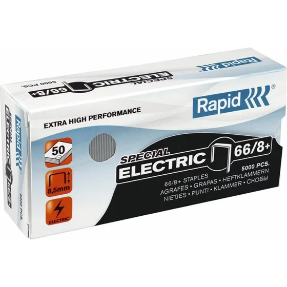 Rapid SuperStrong Hæfteklammer 66/8, 5000 stk.