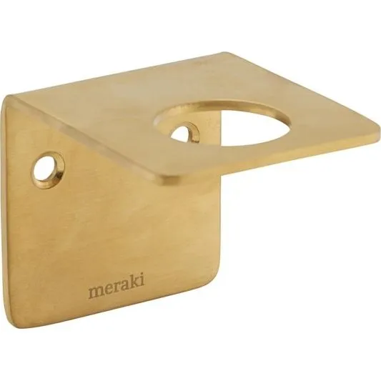 Meraki Vægophæng i børstet messing – rustfrit stål, 275/490 ml