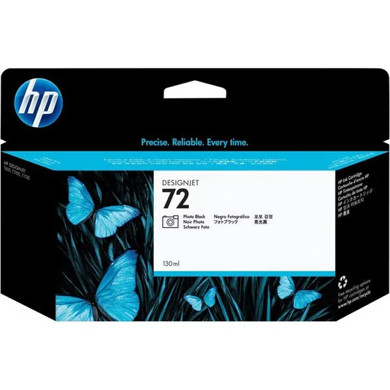 HP 72 Photo Sort Blækpatrone 130 ml