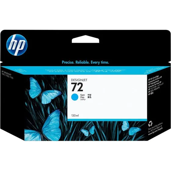 HP 72 Cyan Blækpatron C9371A 130 ml