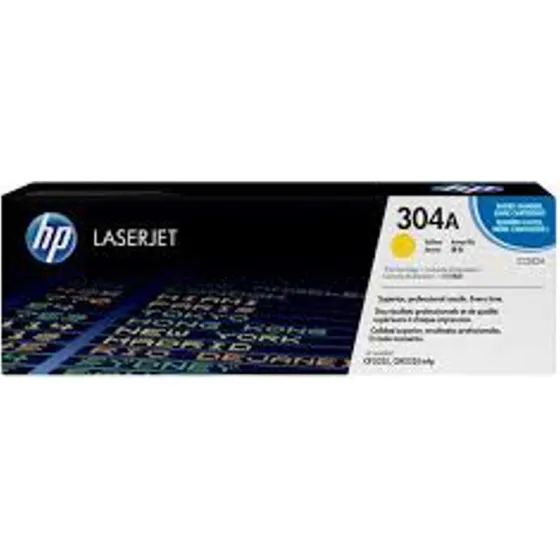 HP 304a CC532A Gul Toner (2800 sider)