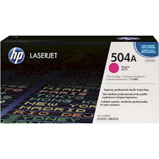 HP CE253A Magenta Laser Toner, 7000 sider