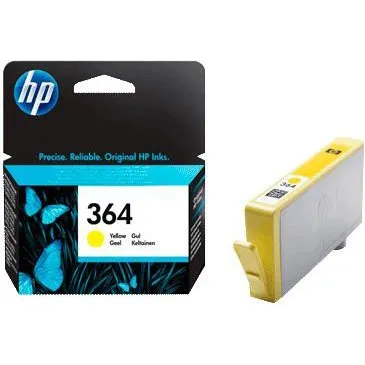HP 364 Gul Blækpatron (CB320EE) – 300 Sider