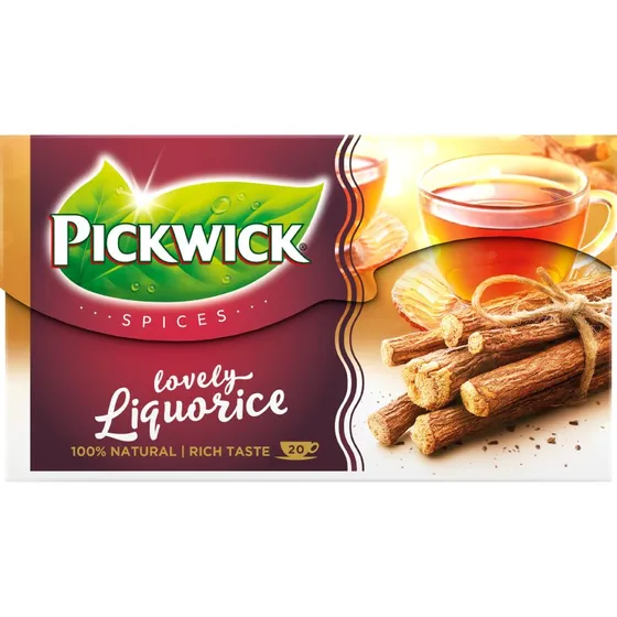 Pickwick Lakrids Tebreve 20 stk