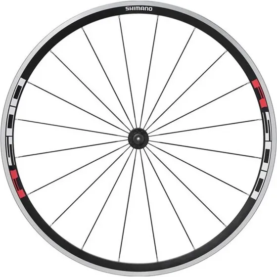 Shimano WH-R501 700c hjul (clincher) – sort, QR, 8-10s