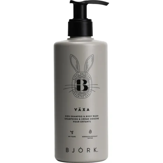 Bjork Vaxa Shampoo & Shower Gel 2-i-1 Børn 300 ml