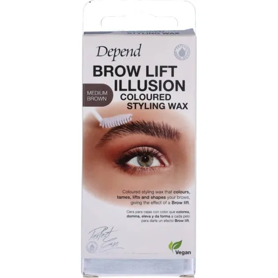 Depend Perfect Eye Brow Illusion Wax Medium Brown 5 g