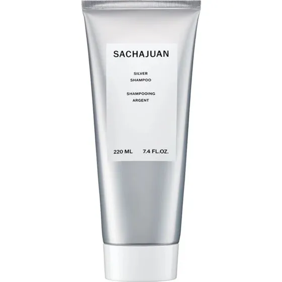 Sachajuan Silver Shampoo 250ml - Neutraliserer gule toner i blondt hår