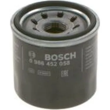 BOSCH Oliefilter 0 986 452 058 for Chevrolet, Opel, Nissan m.fl.