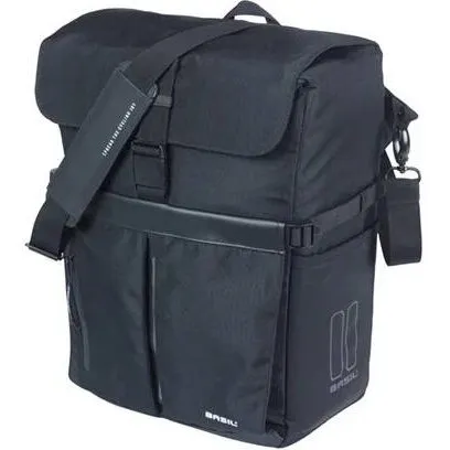 Basil Move MIK skuldertaske 15 L – sort