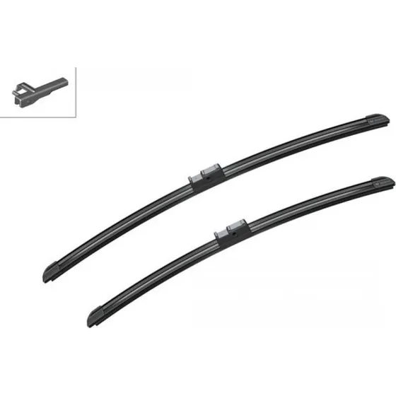 BOSCH Viskerblade 3 397 118 928, Aerotwin, 530/475 mm, til VW og Mazda