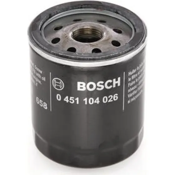 BOSCH Oliefilter 0 451 104 026 til LAND ROVER, MG, ROVER