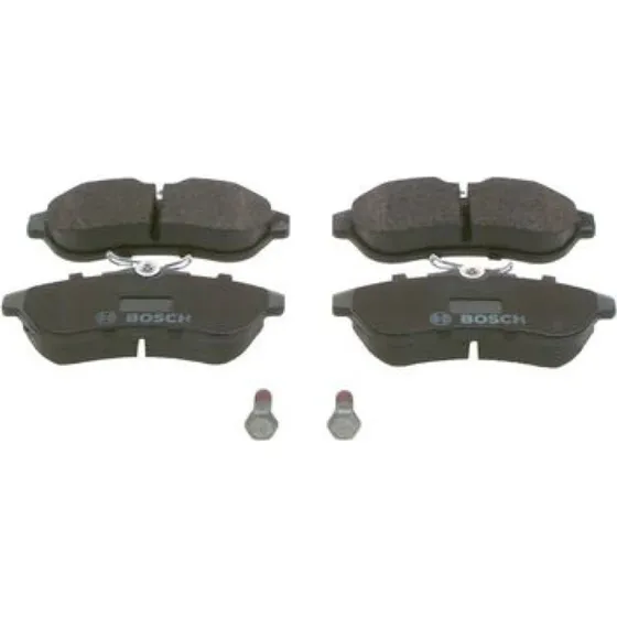BOSCH Bremseklodser 0 986 424 635 foraksel, 19 mm tyk, Low-Metallic