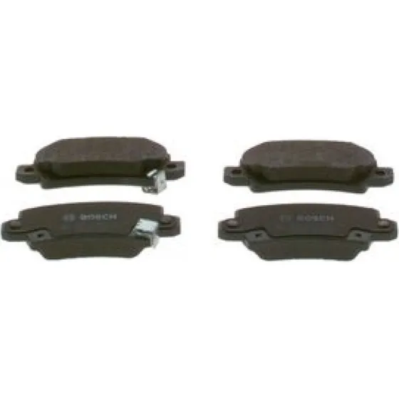 BOSCH Bremseklodser 0 986 424 790, bag- og foraksel, 15,6 mm tykkelse