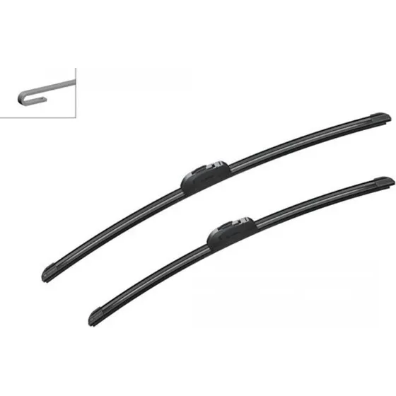 BOSCH AR801S Viskerblad 600/530 mm, Aerotwin Retro, til VW, Mercedes-Benz, Opel
