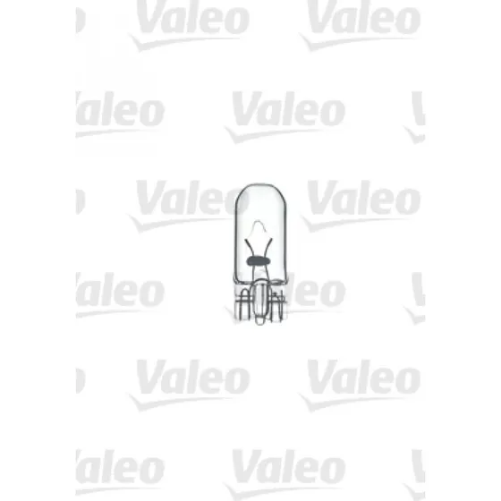 VALEO 032116 Glødepære W5W 5W, 2 stk, gennemsigtig/gul