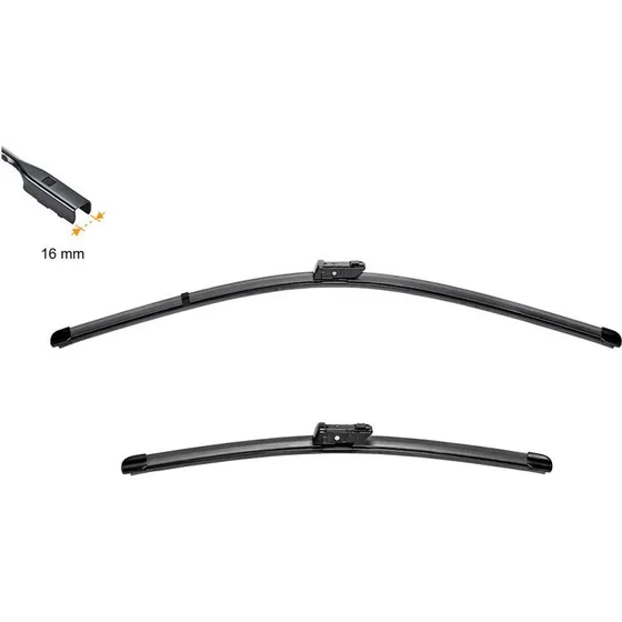 SWF Viskerblade 650/400 mm til BMW, Opel, Seat