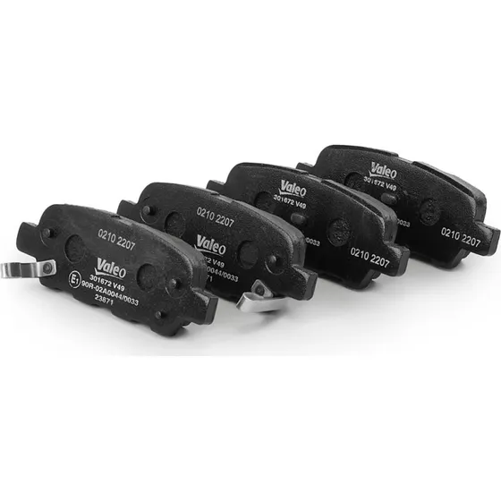 VALEO Bremseklodser 301672 til Renault, Nissan, Suzuki
