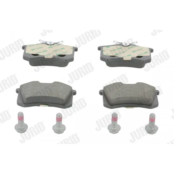 JURID Bremseklodser 571906J, bagaksel, 87x53x17 mm, til VW, OPEL, AUDI