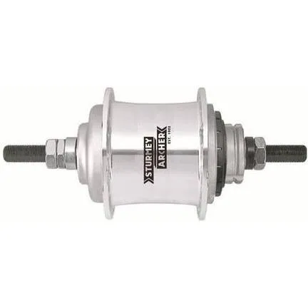 Sturmey Archer Bagnav SRF-3 3V 36 huller, aluminium