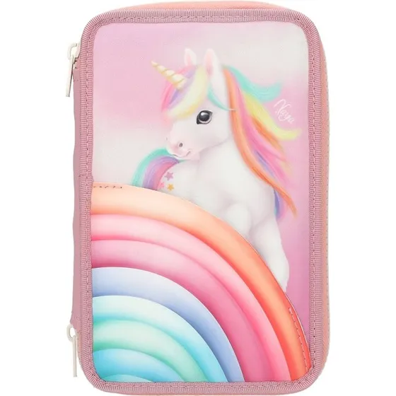 Ylvi Tredobbelt Penalhus Color Cloud - Candy Colors