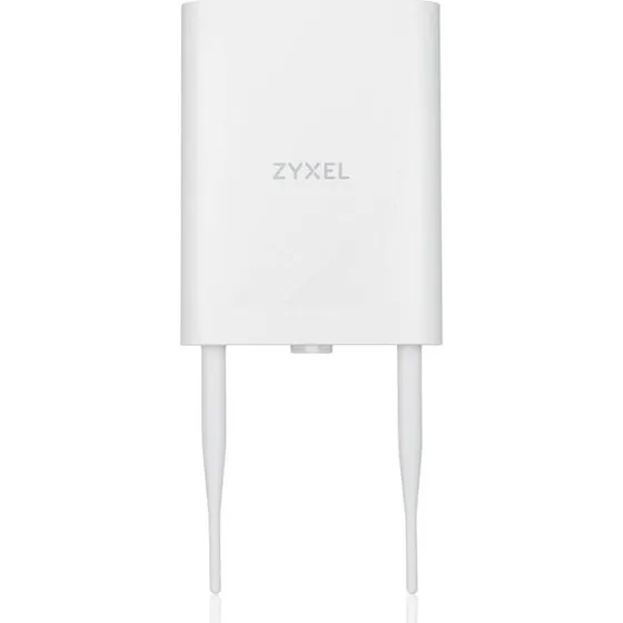 ZyXEL NWA55BE WiFi 7 Access Point, hvid, PoE, cloud-administreret