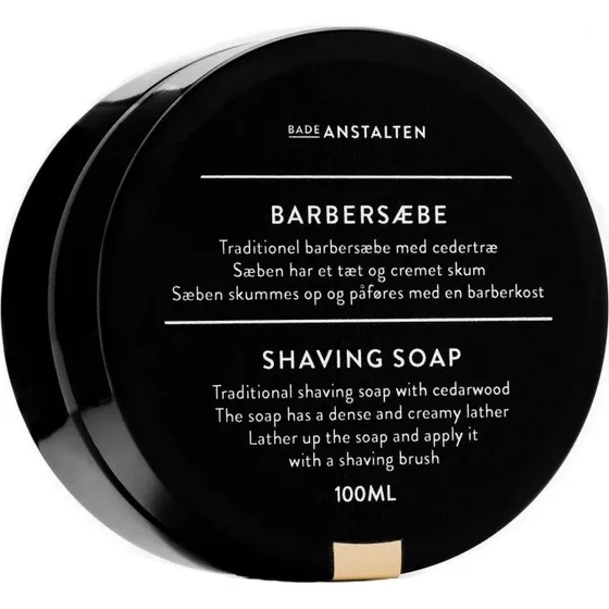 Badeanstalten Barbersæbe 100 ml – Cedertreduft