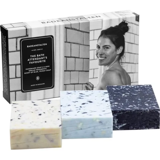 Badeanstalten The Bath Attendant's Favourite – 3 Sæber, 300 g hver