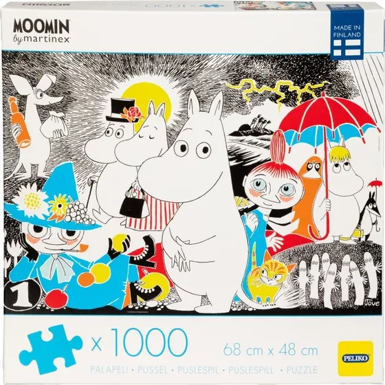 Peliko Mumin Comic Book Cover 1000 brikker