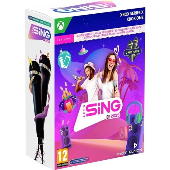 Let's Sing 2025 (Double Mic Bundle) - Xbox Series X