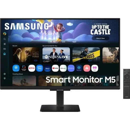 Samsung M50F 27" Full HD IPS Skærm, Sort