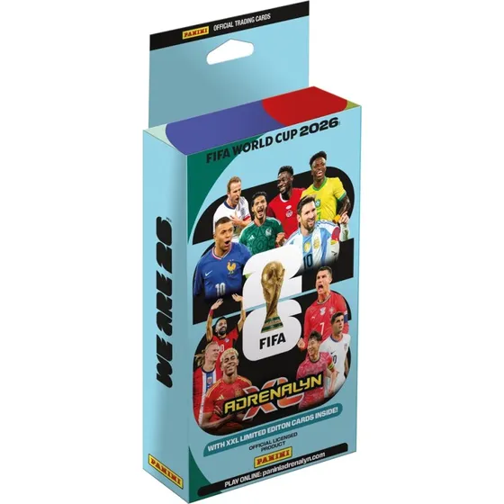 Panini World Cup 2026 XXL Maxi Blister med 3 Boostere og 4 Limited Edition-kort