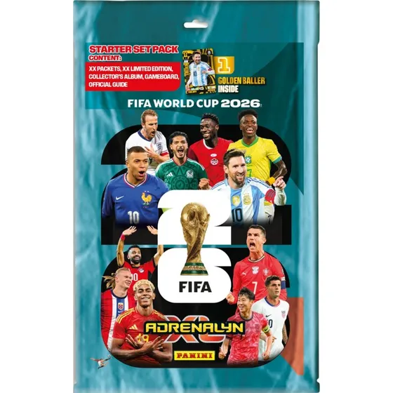 Panini World Cup 2026 Adrenalyn XL Starter Pack
