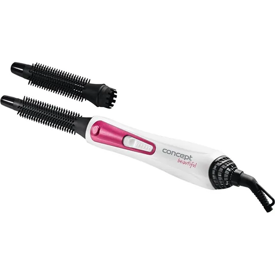 Concept KF-1310 Hårtørrer Curler Hvid/Lilla 400 W