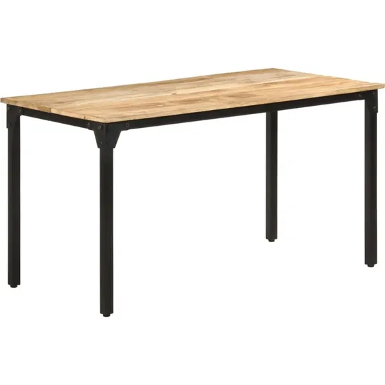 vidaXL Spisebord 140x70x76 cm ru mangotræ