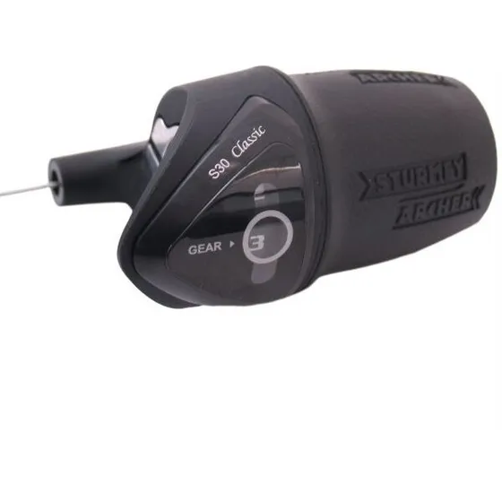 Sturmey-Archer TSS33 drejegreb 3-gear, højre (22 mm) - sort