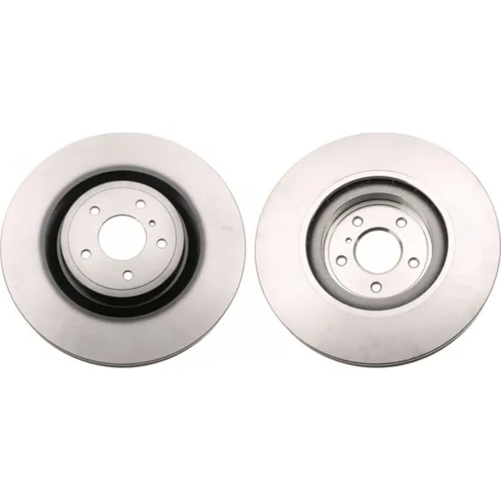 TRW DF6498S Bremseskive, 354 mm, ventileret, sort, til Nissan & Infiniti