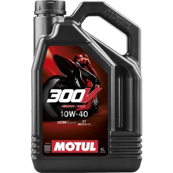 MOTUL 300V Road Racing 10W40 4L Motorolie