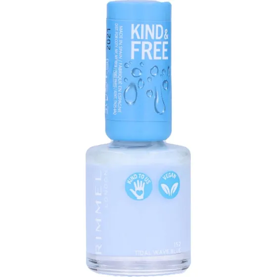 Rimmel London Kind & Free Neglelak 152 Tidal Wave Blue 8 ml