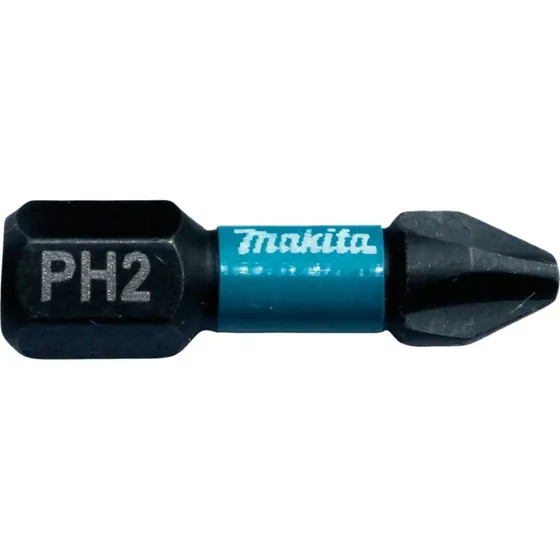 Makita Impact Black Stødskruetrækkerbit PH2, 2 stk