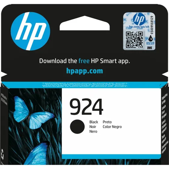 HP 924 Sort Blækpatron, 500 sider