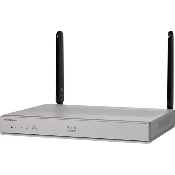 Cisco ISR 1111 8-port Router med 1GbE og 2 WAN-porte